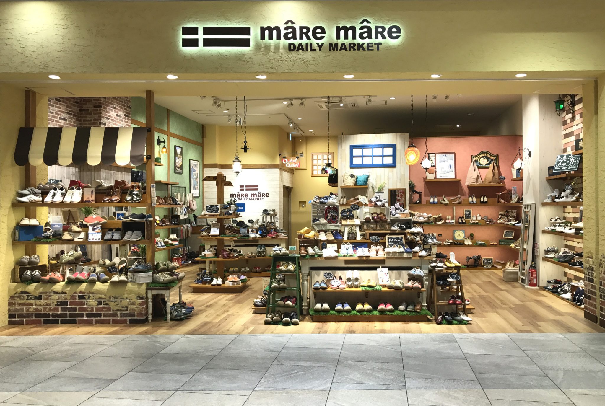 Mare Mare Daily Market ららぽーと和泉店 靴の通販 スニーカー サンダル ブーツ パンプス マーレマーレ オンラインストア