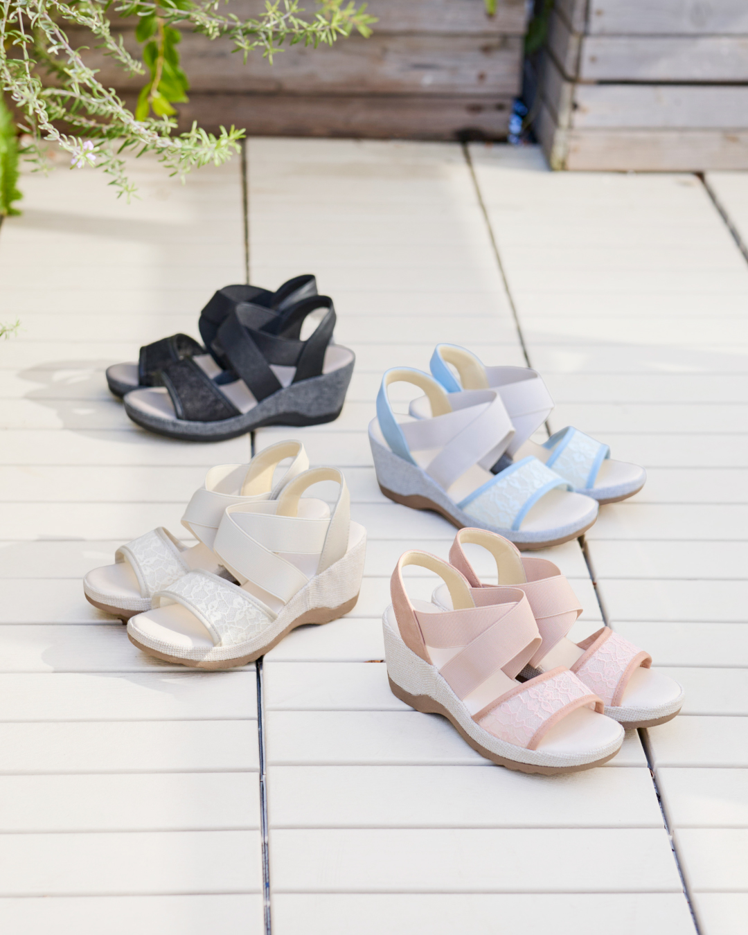 エアロレースサンダル KLZ261401