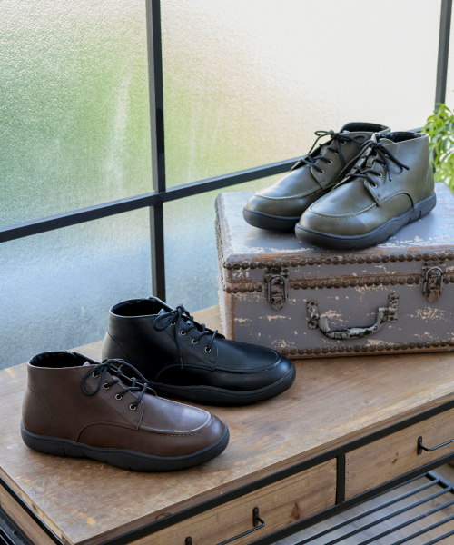 メンズ防水防滑モカブーツ KLZ252809