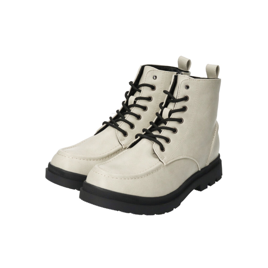 防水モカ付きレースアップブーツKLZ252727