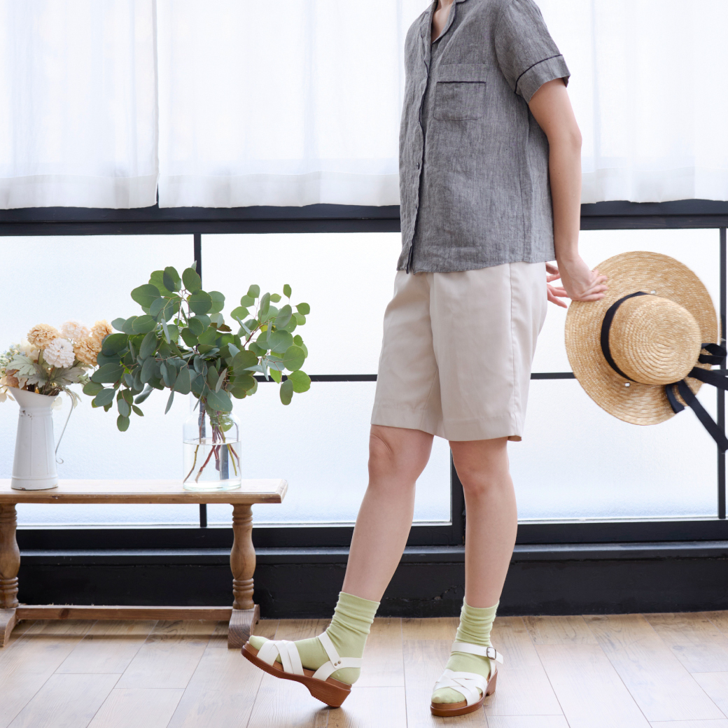 手染めクロスサンダル HP261423