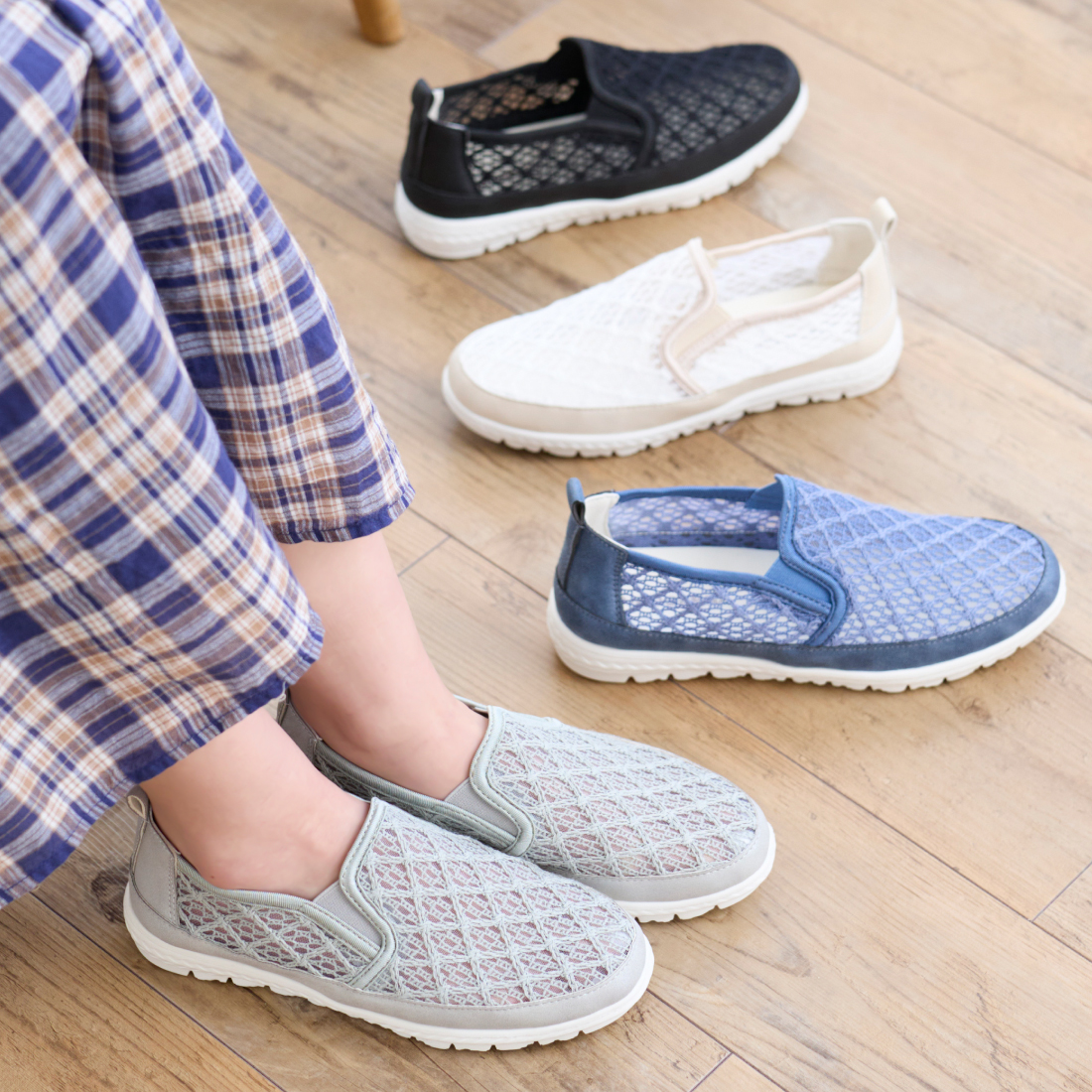 エアロレースコンフォートシューズ IC261312