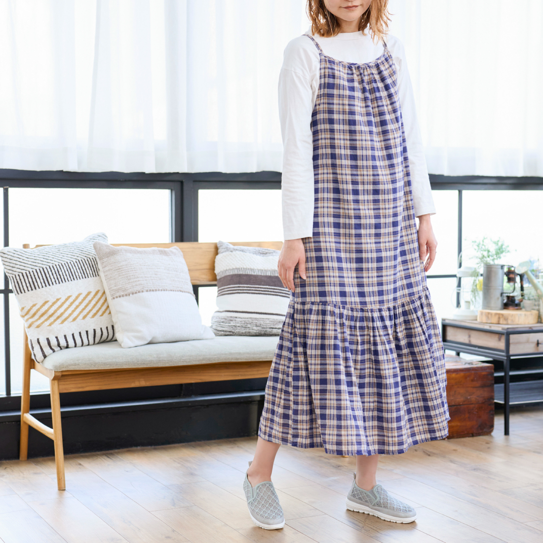 エアロレースコンフォートシューズ