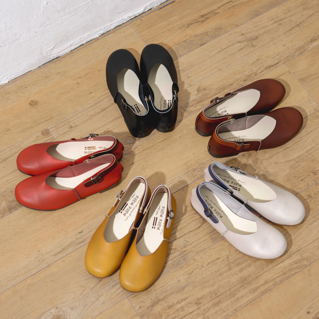 手染めストラップシューズ MD212603