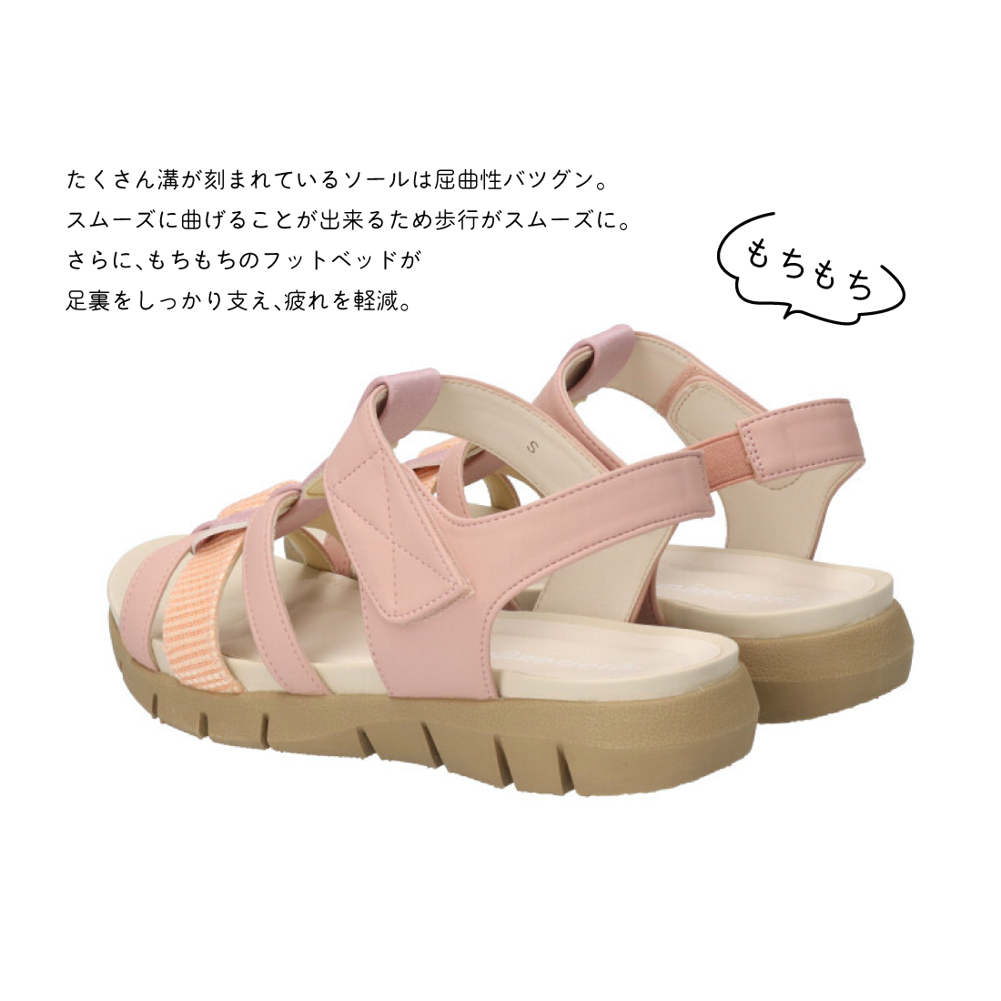 エアロカラフルサンダル KLZ261408